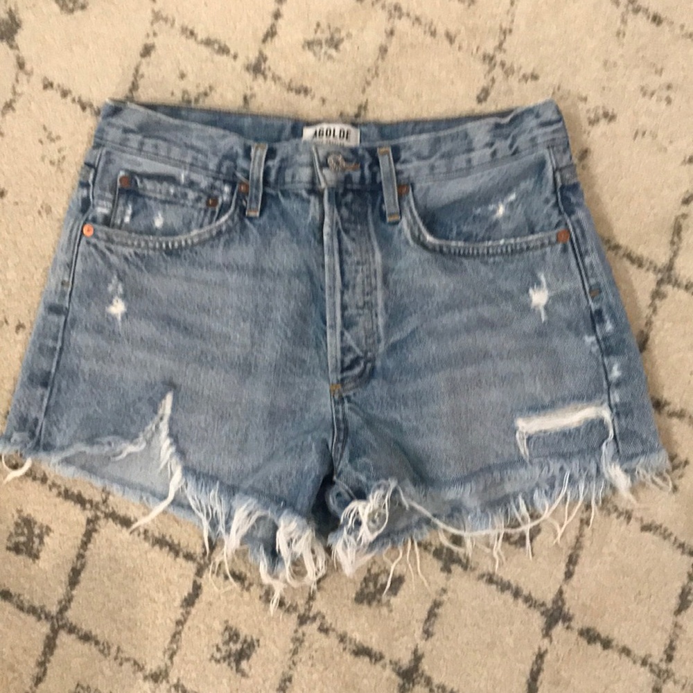 Agolde denim shorts